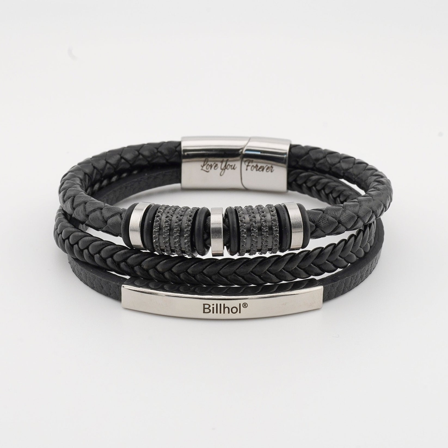 🎁Last day 70%off | 👨🍼👩🍼✨"Forever Connected" Son's Customized Bracelet✨