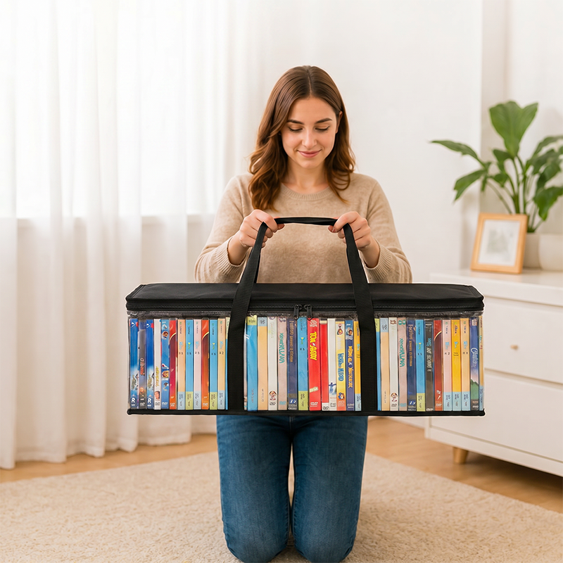 š„ SVOZKĀ® Buy 2 Get 1 Free š¦ Large Heavy-Duty Thick Plastic Clear Storage Bag for Clothes, Moving & Storage