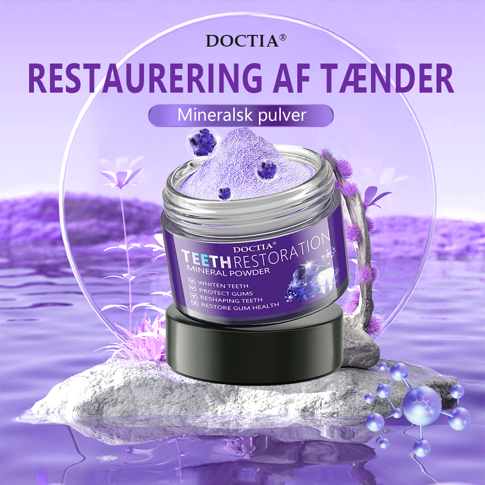 🎁Flash Sale - Don’t Miss Out - DOCTIA® Teeth Restoration Mineral Powder🦷(ADA recommended)👩‍⚕️(Treats periodontitis and mouth ulcers, prevents tooth loss, and repairs gum recession)