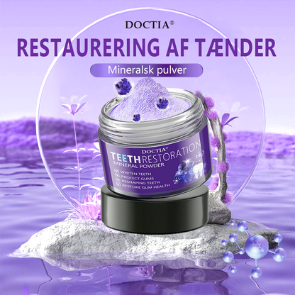 🎁Flash Sale - Don’t Miss Out - DOCTIA® Teeth Restoration Mineral Powder🦷(ADA recommended)👩‍⚕️(Treats periodontitis and mouth ulcers, prevents tooth loss, and repairs gum recession)