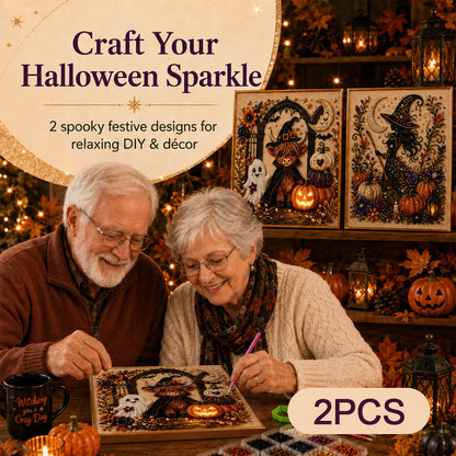 Halloween Ghost Pearl Art DIY Kit
