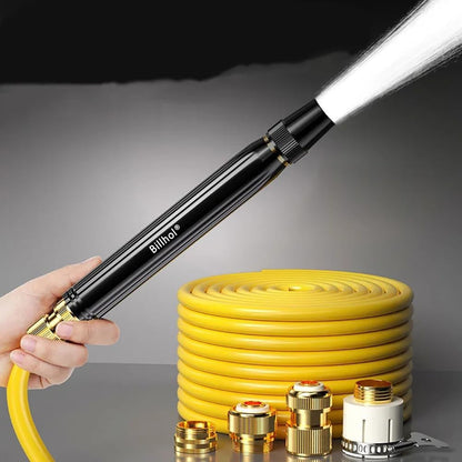 🔥 Last Day! Lowest Price — Only £4.66!!丨Billhol® 🏆Home high-pressure car wash water gun , a must-have for watering plants and vegetables, and car washing.👍💦
