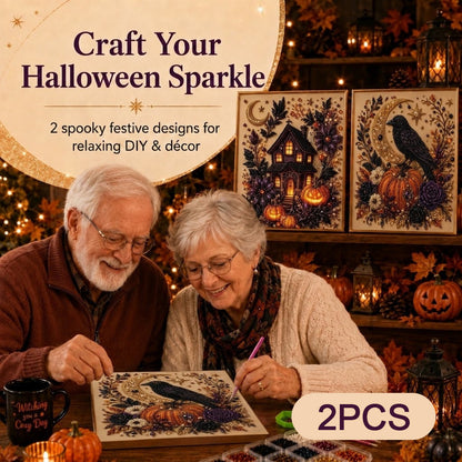 Halloween Ghost Pearl Art DIY Kit