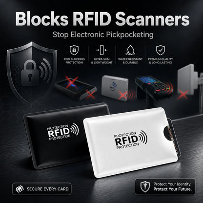 🏆LAST DAY SALE 50% OFF🔥SVOZK® RFID Blocking Sleeves for Credit Cards