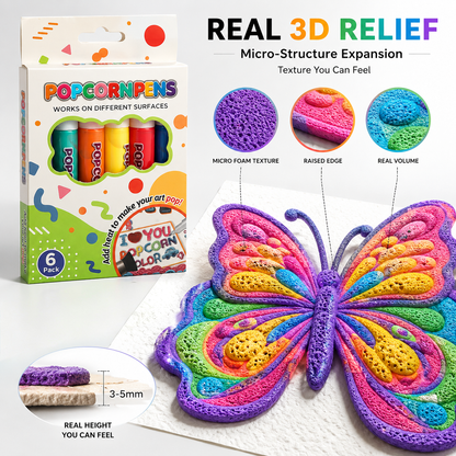 🧚‍♀️Save 50% by ordering today丨🖌️🎇IEY® 3D Relief Art Pen – Turn Flat Drawings Into Touchable 3D Art💕