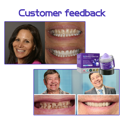 🎁Flash Sale - Don’t Miss Out - DOCTIA® Teeth Restoration Mineral Powder🦷(ADA recommended)👩‍⚕️(Treats periodontitis and mouth ulcers, prevents tooth loss, and repairs gum recession)