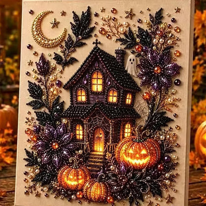 Halloween Ghost Pearl Art DIY Kit