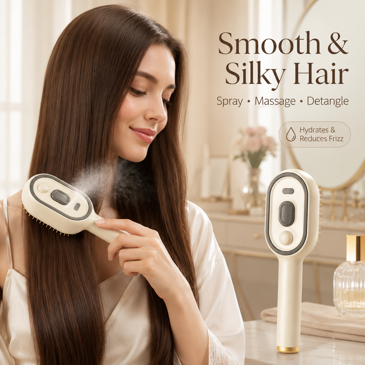 🎁Billhol®💆 5-in-1 Hair Repair Brush Fix Perm Damage & Static Flyaways Easily