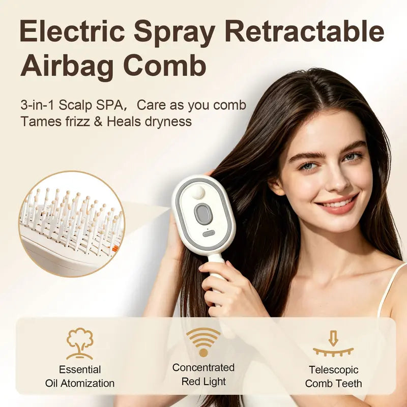 🎁Billhol®💆 5-in-1 Hair Repair Brush Fix Perm Damage & Static Flyaways Easily