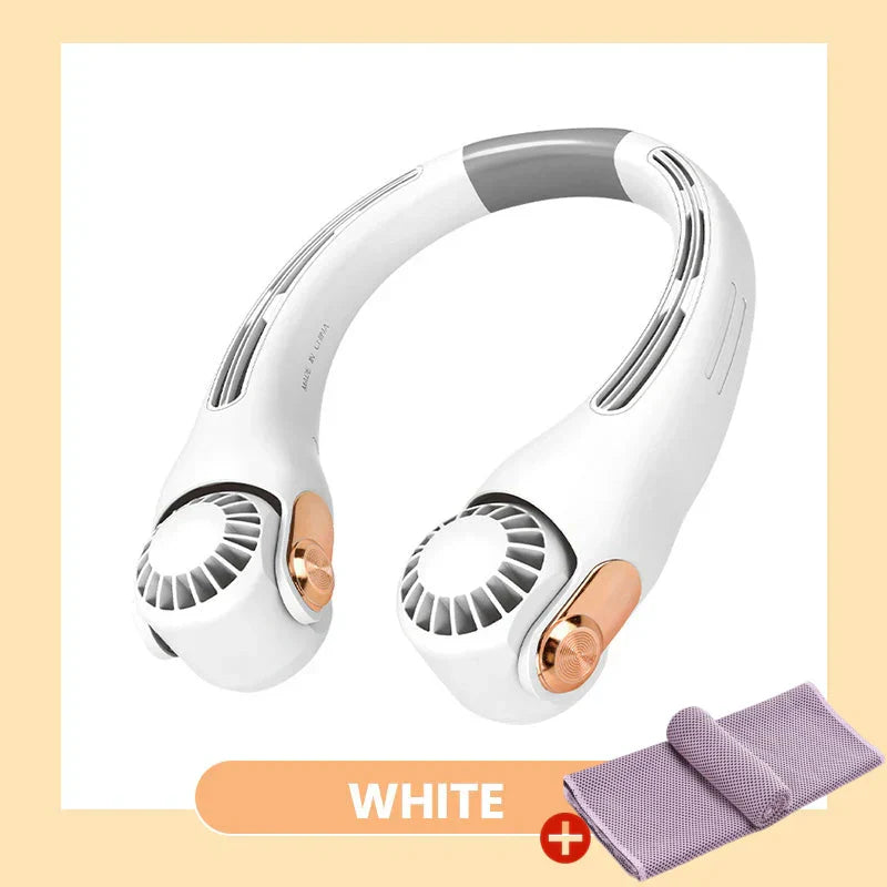 ❄️ 🚀 Billhol® | Neck Fan - Rechargeable Portable Fan for Instant Cooling!|❄️🎁 LAST DAY: 70% OFF