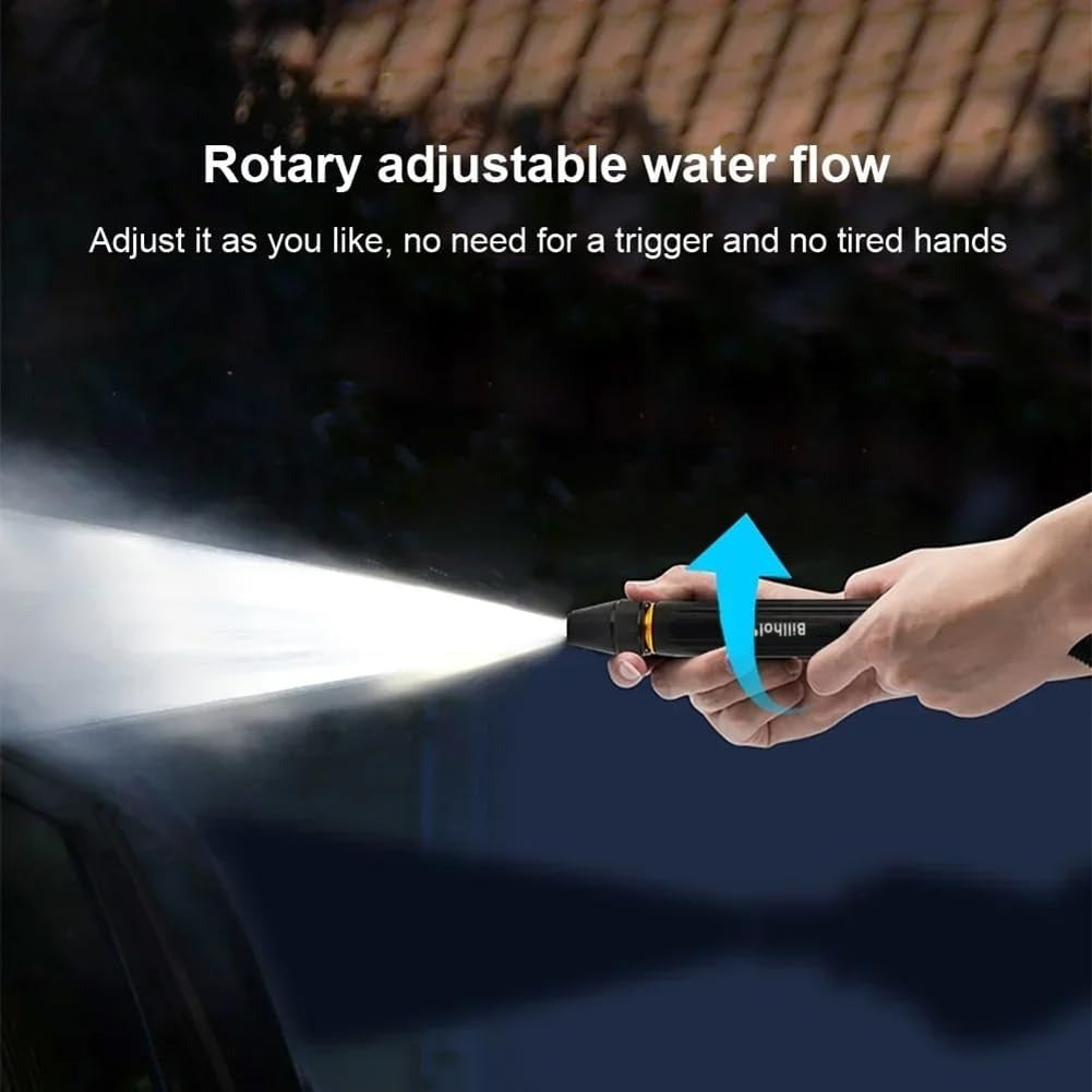 🔥 Last Day! Lowest Price — Only £4.66!!丨Billhol® 🏆Home high-pressure car wash water gun , a must-have for watering plants and vegetables, and car washing.👍💦