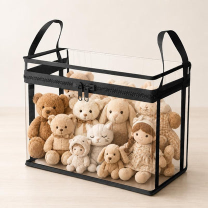 🏆LAST DAY BUY 2 GET 1 FREE!!💕SVOZK®🇬🇧 Transparent Storage Bag – Large, Dust & Moisture-Proof with Handle✨Ultimate All-in-One Organizer for Clothes, Toys, Books, Stuffed Animals & Absolutely Everything! 🧸📚👕🧦