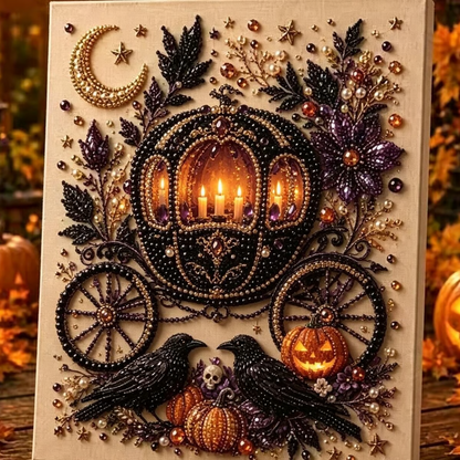 Halloween Ghost Pearl Art DIY Kit