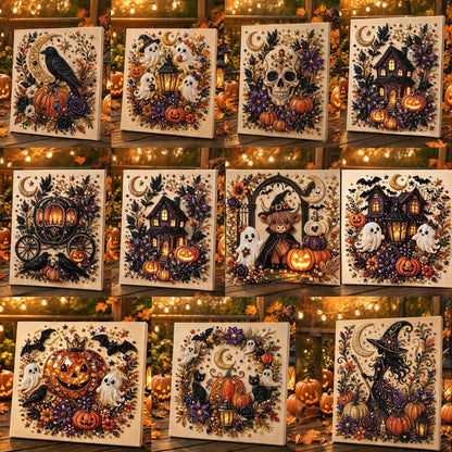 Halloween Ghost Pearl Art DIY Kit