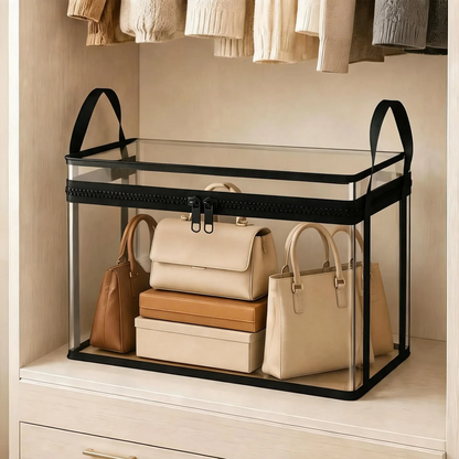 🏆LAST DAY BUY 2 GET 1 FREE!!💕SVOZK®🇬🇧 Transparent Storage Bag – Large, Dust & Moisture-Proof with Handle✨Ultimate All-in-One Organizer for Clothes, Toys, Books, Stuffed Animals & Absolutely Everything! 🧸📚👕🧦