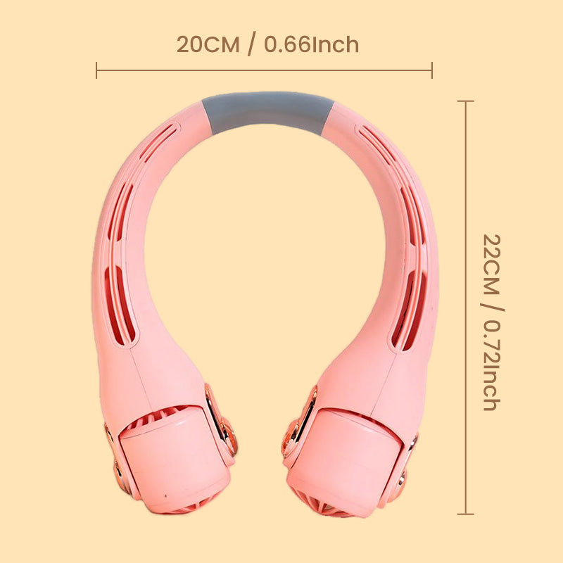 ❄️ 🚀 Billhol® | Neck Fan - Rechargeable Portable Fan for Instant Cooling!|❄️🎁 LAST DAY: 70% OFF