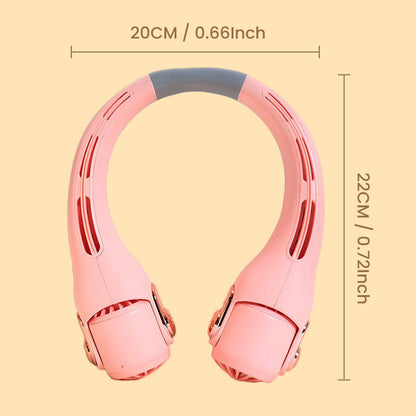 ❄️ 🚀 Billhol® | Neck Fan - Rechargeable Portable Fan for Instant Cooling!|❄️🎁 LAST DAY: 70% OFF